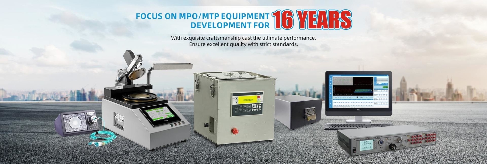 Fiber Optic Polishing Machine