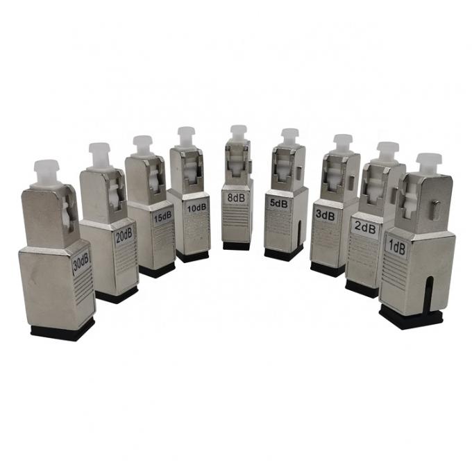 Fixed Type Optical Fiber Attenuator , Fast Connection UPC SC Attenuator ...