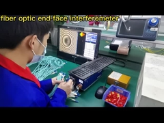 20X Fiber Optic Inspection Microscope , Optical Fiber Microscope With Video Display