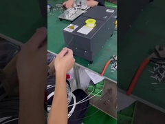 FTTH Flat Drop cable  patch cord automatic Cutting & stripping machine