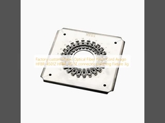 Factory custom Plastic Optical Fiber Patch Cord Avago HFBR-4501Z HFBR-4511Z connector polishing Fixture Jig