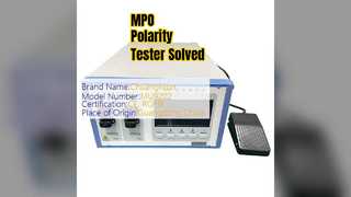 MPO Polarity Tester For MTP Fiber Patch Cords