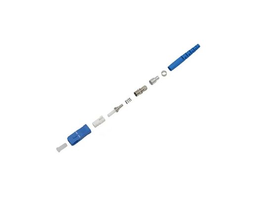 Quality  Fiber Patch Cord Connectors simplex SC PC fiber optic connectors designed for FTTH 2.0mm and 3.0mm cables with and durable materials factory