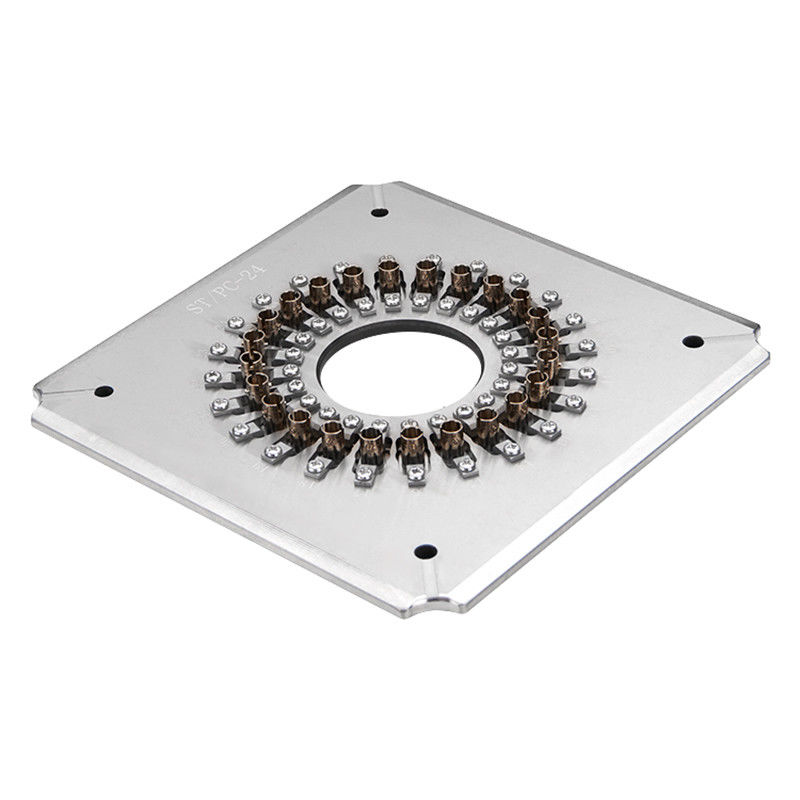 ST Connector Fiber Polishing Fixture Fiber Optic Patch Cord Polishing ...