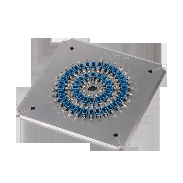 Jigpc Address 48 Ports LC PC Fiber Polishing Jig with Stainless Steel