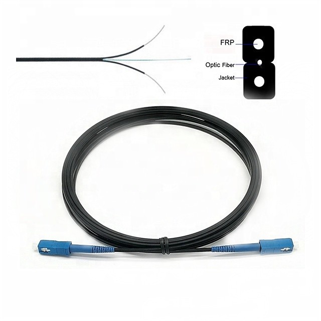 Simplex Single Mode Fiber Optic Patch Cord SC/UPC Drop Cable High ...