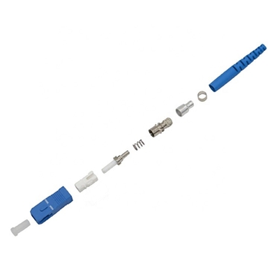 FTTH Singlemode Simplex SC PC Fiber Optic Connector 2.0mm / 3.0mm