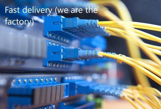 SC LC 0.9 2.0 3.0mm Fiber Optic Patch Cord Single Mode For Indoor 、