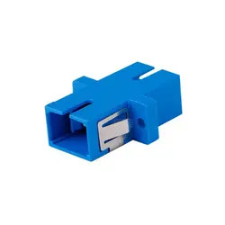 SC UPC Fiber Optical Adapter , FTTH Simplex Fiber Optic Adaptor