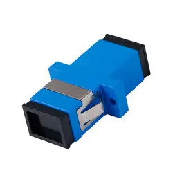 SC UPC Fiber Optical Adapter , FTTH Simplex Fiber Optic Adaptor
