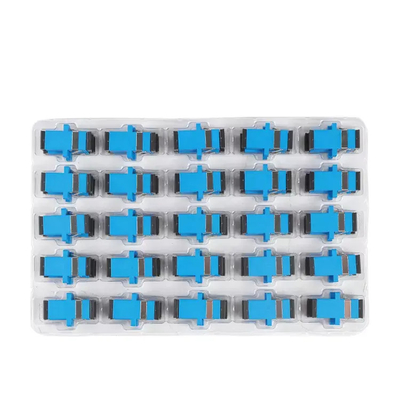 SC UPC Fiber Optical Adapter , FTTH Simplex Fiber Optic Adaptor