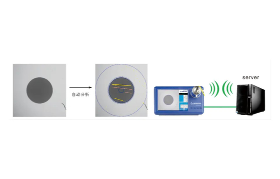 CLX-400 Integrated Fiber Endface Inspector , Endface Fiber Optic Inspection Microscope