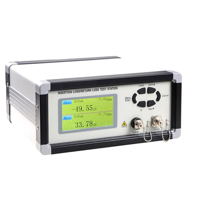 3kg EXW FTTH AC260V High Precision Optic Fiber Insertion Return Loss Tester Machine