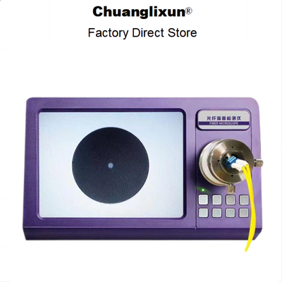 Convenient Operation Purple Fiber Inspection Microscope with 8&quot; FTF 800*600PIX Display