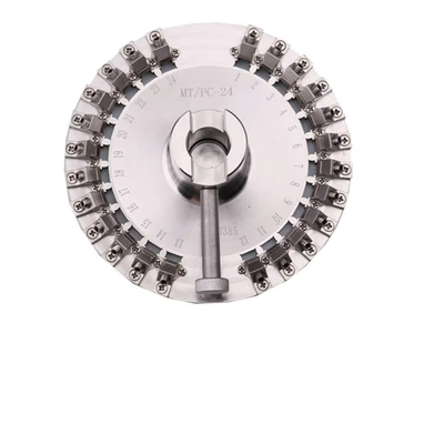 Clixun MPO MT PC Ferrules Fiber Optic Fixtures Polishing Jig Machine 24 Ferrules Fiber Polishing Jigs