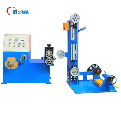 FTTH Drop Cable Cutting Machine Coiling Machine For Outdoor Fiber Optic Patch Cords Production Line