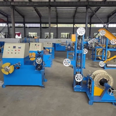 FTTH Drop Cable Cutting Machine Coiling Machine For Outdoor Fiber Optic Patch Cords Production Line