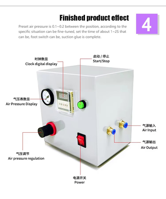 CLX-MC02 Optical fiber MPO/MTP connector ferrule glue suction machine MPO patch cords production equipment