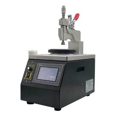 High Performance Fiber Optic Polishing Machine with Adjustable Speed 0-150RPM Precision Polishing ±0.005mm and 127mm Polishing Disc