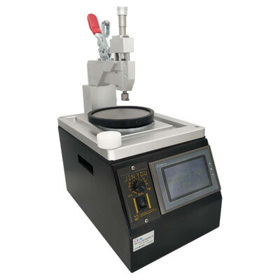 High Precision 40W Fiber Optic Polishing Machine with 127mm Polishing Plate for Ferrule Polishing