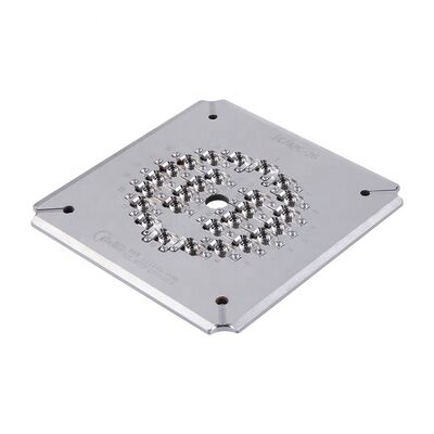 Stainless Steel 26 Port FC APC Polishing Fixture for High Efficiency Fiber Optic Polishing Jig