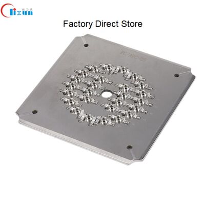 Hardened Stainless Steel FC APC Optical Fiber 18/26 Ports Polishing Fixture with Insertion Loss ≤0.20dB