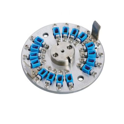 Hardened Stainless Steel LC UPC Polishing Fixture with 16 Connectors Capacity and 3D Pass Rate 100%
