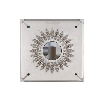 Hardened Stainless Steel S2316 Fiber Optic Polishing Jig for FC Connectors with 24/32/36 Capacity and ≤0.20dB Insertion Loss