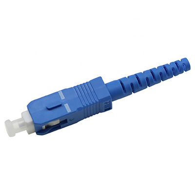 Blue Fiber Patch Cord Connectors