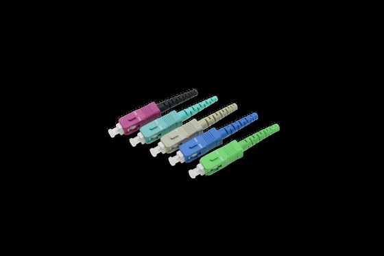 Blue Fiber Patch Cord Connectors