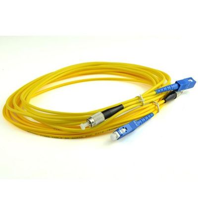 ROHS Outdoor Fiber Optic Patch Cord Drop Sc To Fc Patch Cord 3.0mm 2m