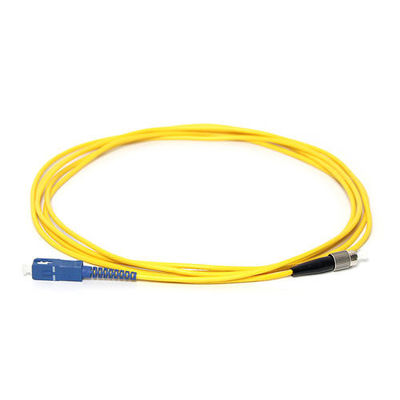 ROHS Outdoor Fiber Optic Patch Cord Drop Sc To Fc Patch Cord 3.0mm 2m