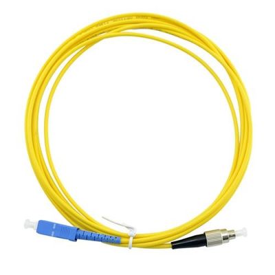 ROHS Outdoor Fiber Optic Patch Cord Drop Sc To Fc Patch Cord 3.0mm 2m