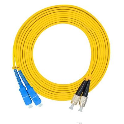 ROHS Outdoor Fiber Optic Patch Cord Drop Sc To Fc Patch Cord 3.0mm 2m