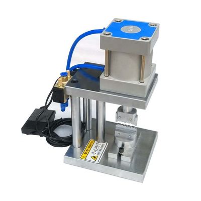 High Precision Air Pressure Optical Fiber Cable Connector Crimping Machine with 2.0T Crimp Force and Metal Construction