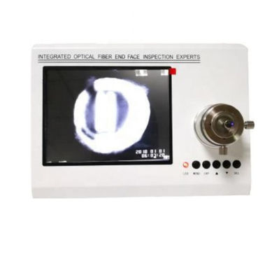 400/200x Integrated Fiber Inspection Scope , End Face Fibre Optic Microscope