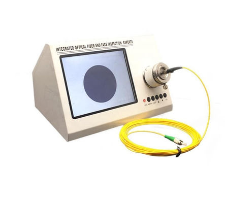 400/200x Integrated Fiber Inspection Scope , End Face Fibre Optic Microscope
