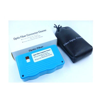 D4/MU/LC/MT/DIN Optical Fiber Connector Cleaner , Plastic Fiber Optic Cassette Cleaner