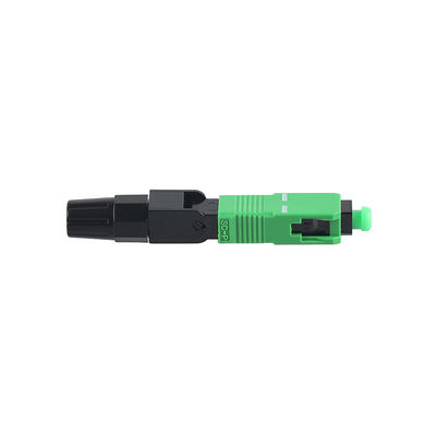 Blue SC UPC Field Installable Fiber Optic Fast Connectors For WAN LAN