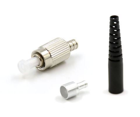 Metal Body Simplex Single Mode UPC Fc Pc Fiber Connector With 2.0mm Boot