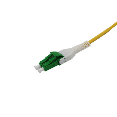 SM/OM3/OM4 Fiber Optic Cable LC Duplex Connector For Armored Patch Cord