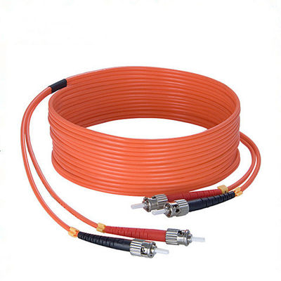 3.0mm CATV Fiber Optic Patch Cord Optical Patch Cables ST ST MM OM3