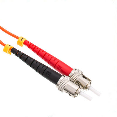 3.0mm CATV Fiber Optic Patch Cord Optical Patch Cables ST ST MM OM3