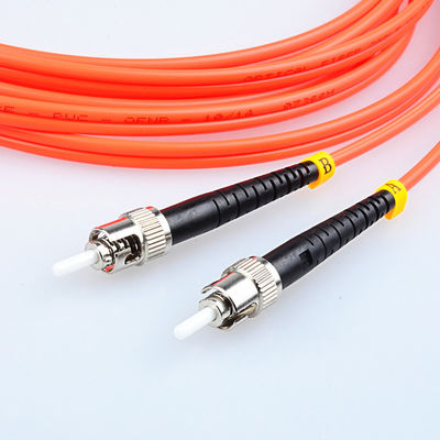 3.0mm CATV Fiber Optic Patch Cord Optical Patch Cables ST ST MM OM3