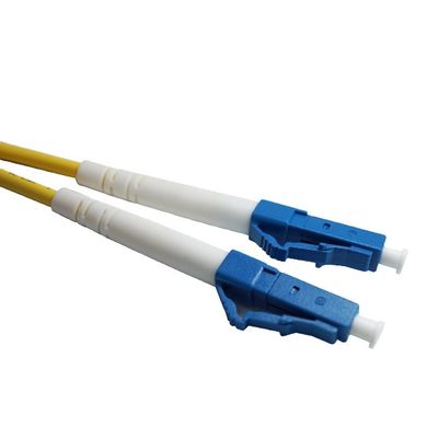 LC UPC SM Fiber Optic Patch Cord Network Cable 0.9mm/2.0mm/3.0mm Good Exchangeability