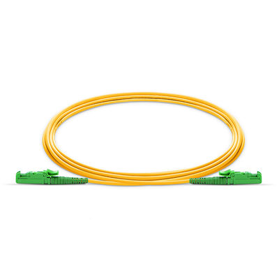E2000 Single Core Fiber Optic Pigtail Single Mode UPC APC Connector