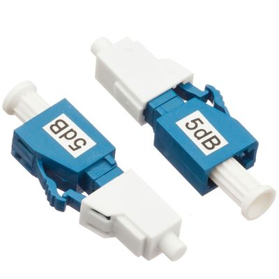 LC/UPC 5dB Simplex SM Fiber Optic Attenuator MM 1300nm Wavelength