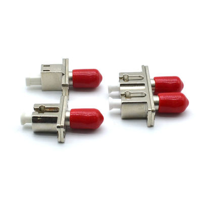 Flange Fixed Fiber Optic Attenuator LC-ST SM MM SX DX 0-30dB IEC Standard