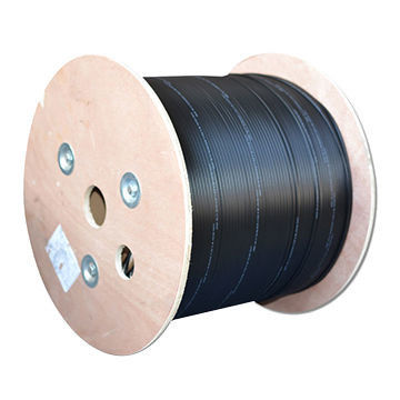 12 Cores Steel Wire Aerial Fiber Optic Patch Cord Cable Self Supporting For Outdoor