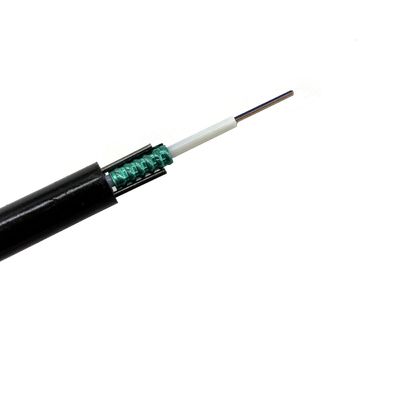 12 Cores Steel Wire Aerial Fiber Optic Patch Cord Cable Self Supporting For Outdoor